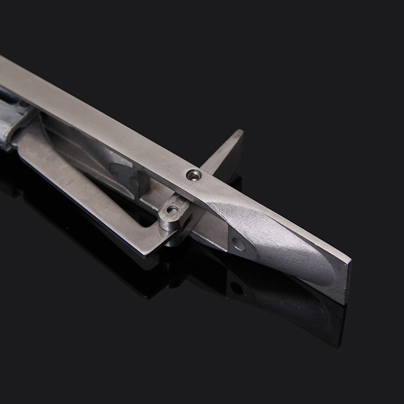 2PCS SUS304 Stainless Steel Security Door Bolts Lever Action Flush Latch Slide Concealed Double Door Bolts 6''=154mm Length