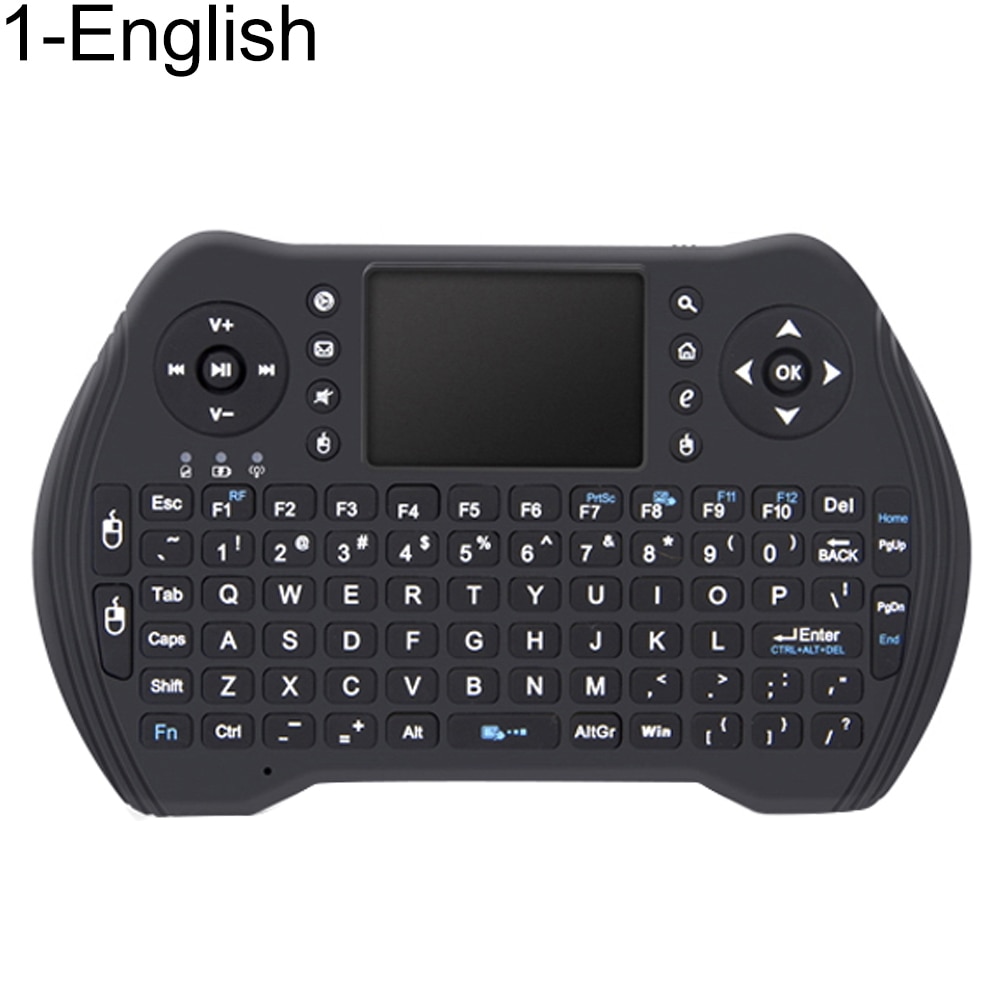 Wireless Keyboard MT10 2.4GHz Mini Wireless Keyboard with Touchpad for Android TV Box PC Laptop