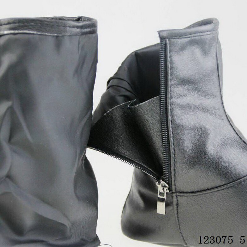 Chaussettes unisexes de prière musulmane, noires, pour prier, islamiques, en cuir et velours, pour hommes