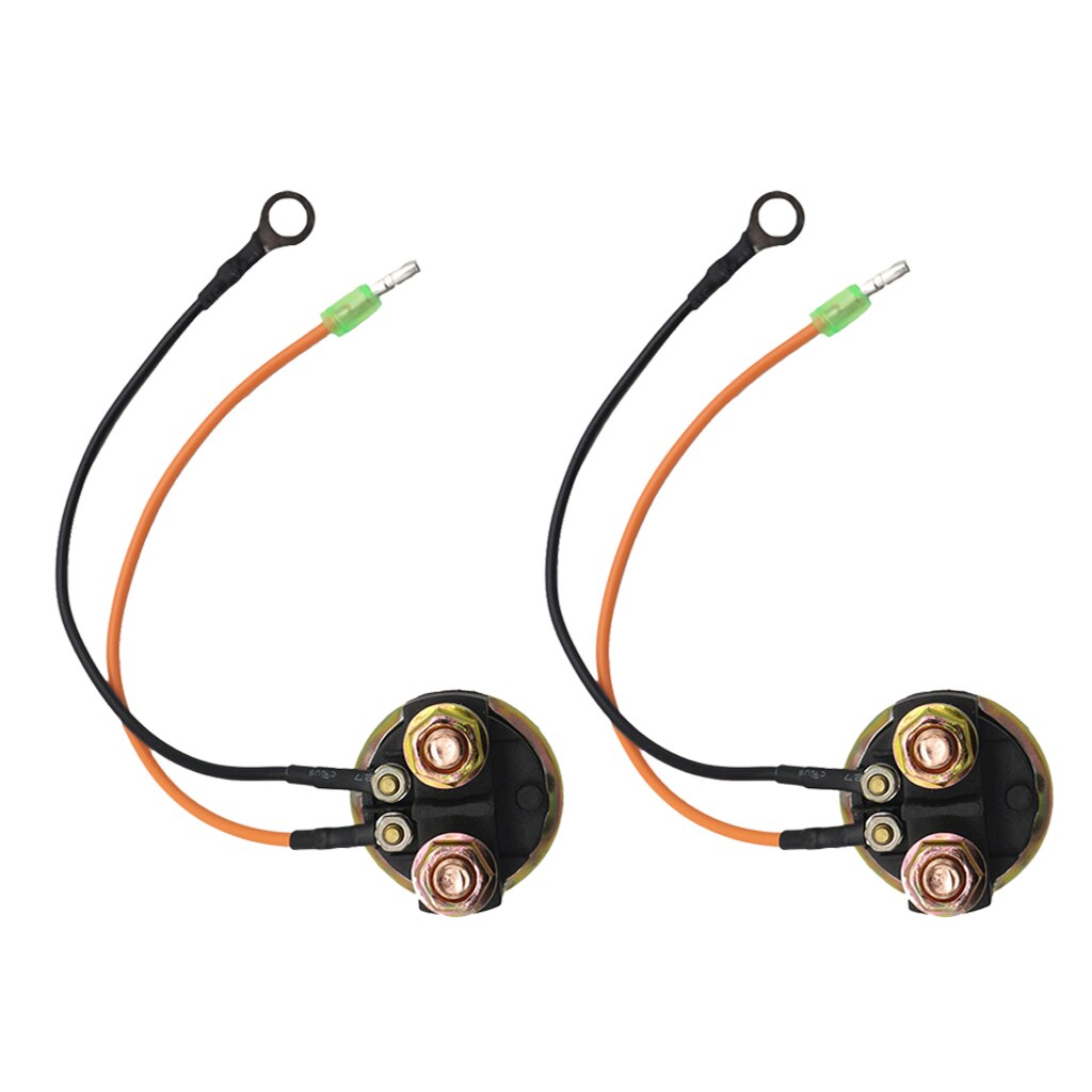 2x Starter Relay Solenoid Replacement for Yamaha Waverunner 500 650 700 GP1200 GP760 SJ650 WJ500
