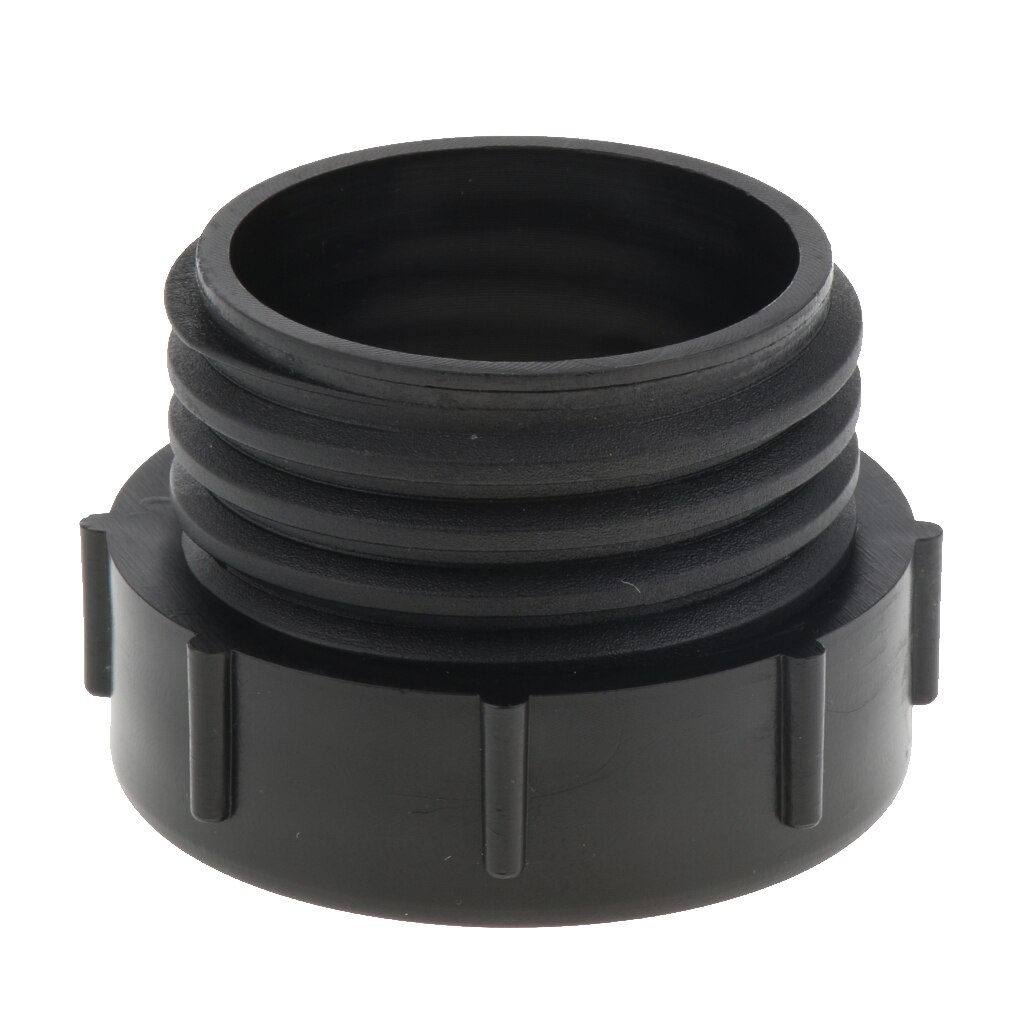 IBC Tote Tank Valve Adapter 50mm to 45mm - 2" COARSE Thread x 2" Hose