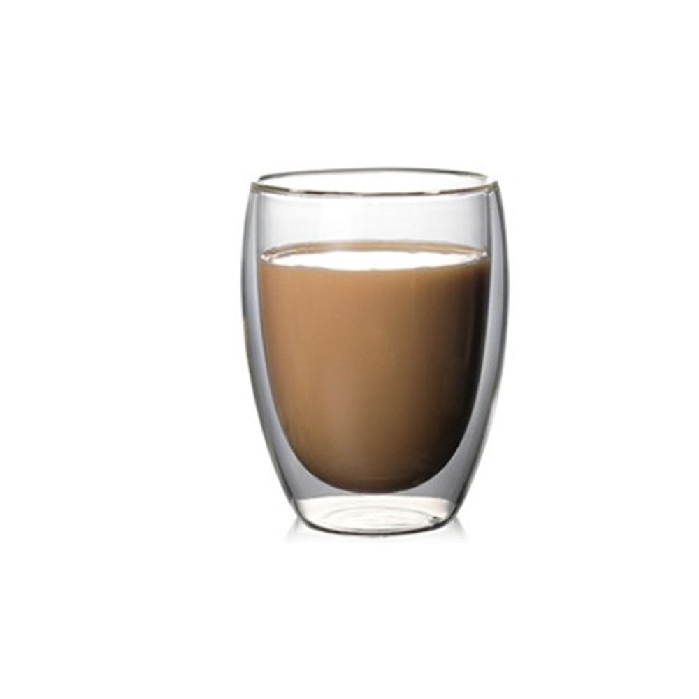 High Borosilicate Double Wall Glass Beer Espresso Coffee Cup Set Heat-resistant Handmade Tumbler Tea Whiskey Glass: 650ml