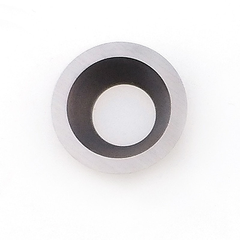 Insert Carbure Rond - 8.9mm x 1.85mm - Angle 30 Degrés - Carbure de Tungstène - Outil Tour Fraisage Bois