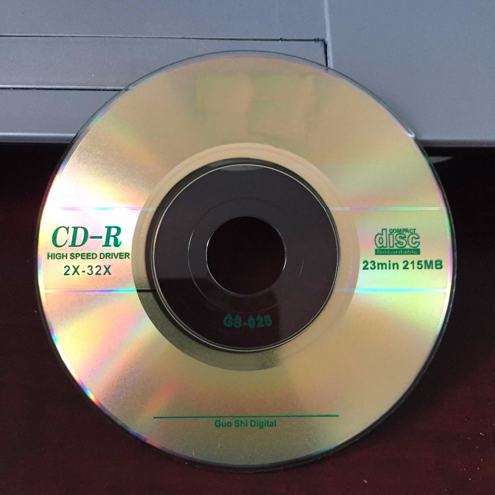 5 discos A + 32x215 MB impreso en blanco 8 cm Mini CD-R