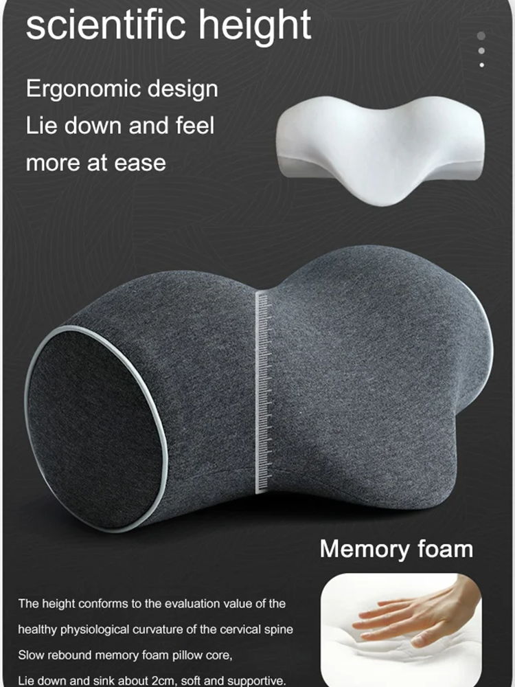 Memory Foam Pillow Soft Memory Slepping Pillows Neck Protection Slow Rebound Memory Pillow Sleeper Remedial Pillows дакимакура