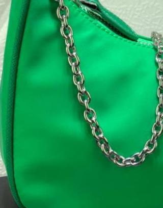 Women Bag Candy colors Crossbody Bag Ladies Bag Accessories Shoulder Chain mini small bag: Green