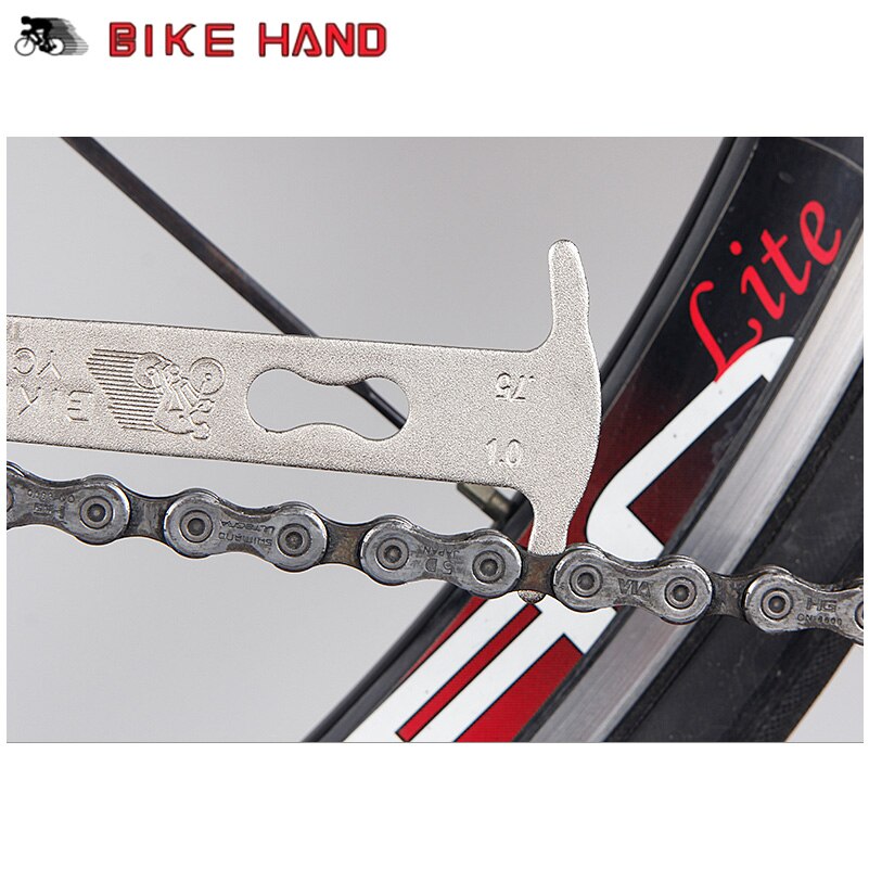 Bike Hand Bicycle Chain Wear Indicator Tool checker Cycling Multi Function Repair Tools YC-503