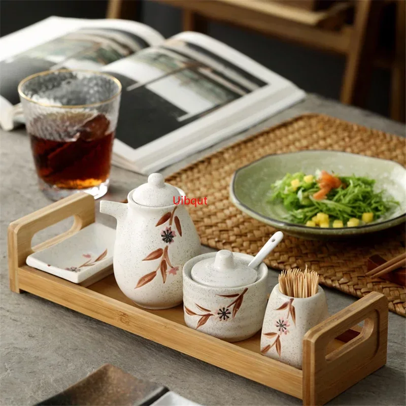 Japanische Panzer kreative Gewürz Dosis Keramik Gewürz Panzer Küchen geschirr Aufbewahrung flaschen und Gläser Flasche Glasflasche Gläser