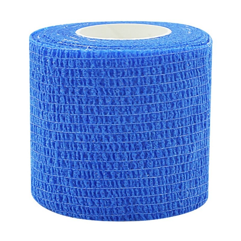 4.5m sport självhäftande elastiskt bandage-tejp elastoplast för knästödkuddar finger fotled palm axel reliefkt 01: Armégrön