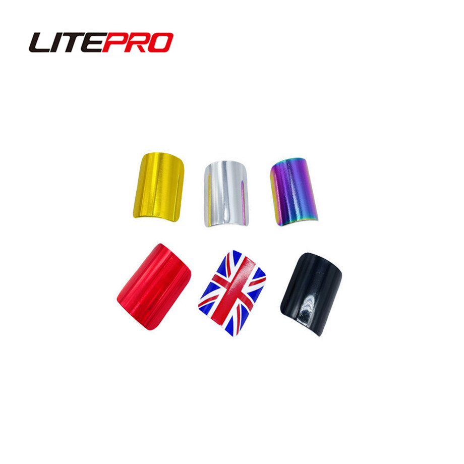 Litepro Vouwfiets Achtervork Frame U Vorm Beschermer Stickers Fiets Frame Zelfklevende Beschermende Film Voor Brompton