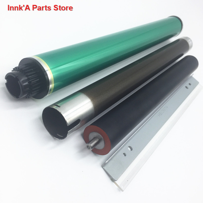 Unidad de tambor de AE01-1086, rodillo de fusor superior, AE02-0107 de rodillo de presión para Ricoh afit 1515MF MP175L MP161 MP171 MP201, 1515