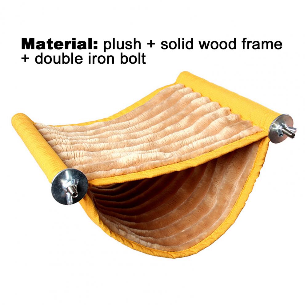 Soveplads rede lille kæledyr flyvende rotte holder varmen om vinteren hængende marsvin hængekøje bomuldslegetøj træjern plysrede