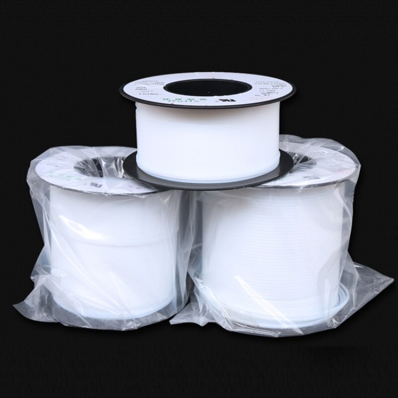 7T 3.76mm x 4.56mm PTFE Tube F46 Insulated Capillary Heat Protector Transmit Hose Rigid Temperature Corrosion Resistance 300V