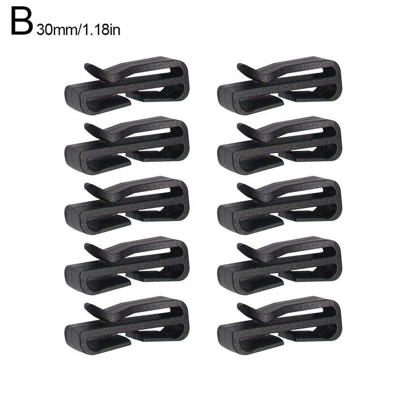 10pcs Ski Helmet Holder Plastic Multipurpose Helmet Clip Easy Mounting For Outdoor Cycling Skiing Climbing Sports J8a8: S