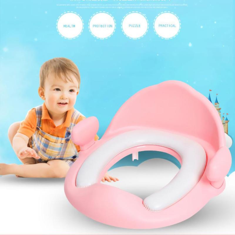 Baby Toilet Potties Children Potty Safe Seat With Armrests for Gril Boy Trainers Comfortable Toilet Large Size Ring Infant Potty