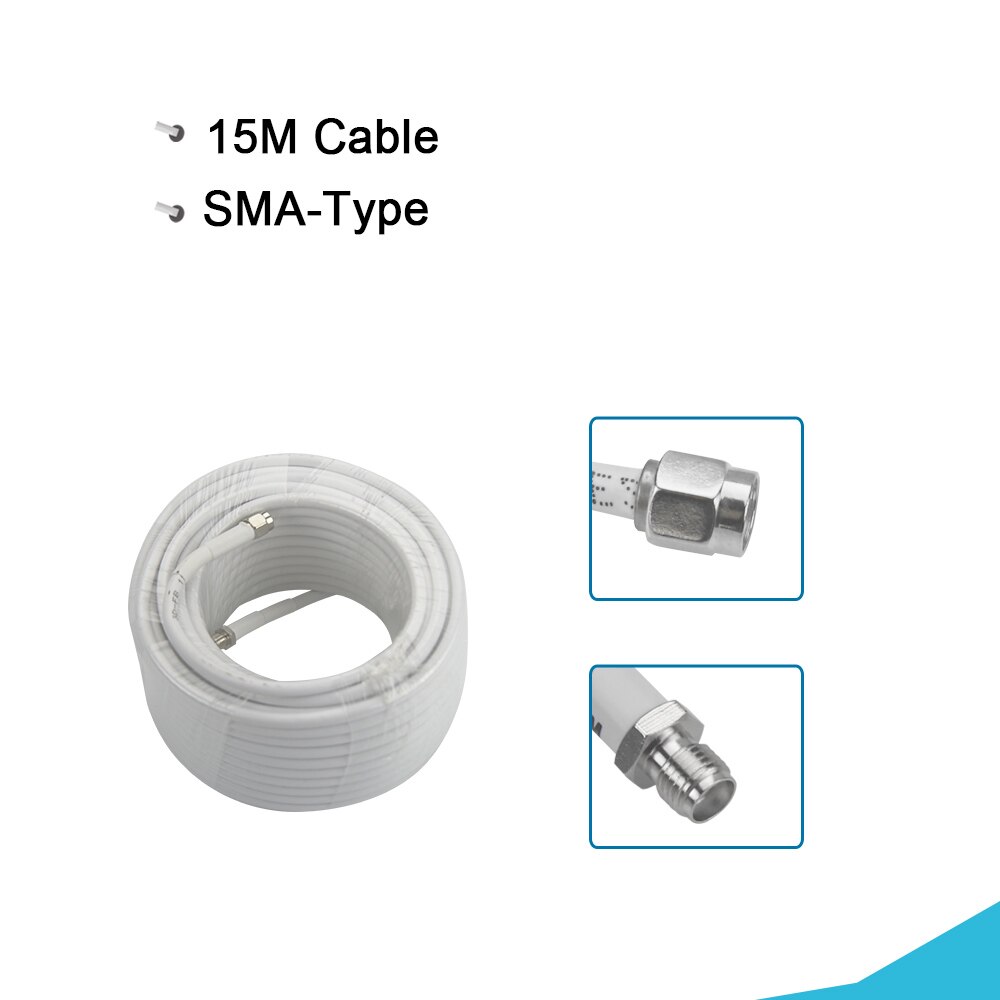 Amplificador de señal de teléfono móvil 4G AWS 1700, 2100, pantalla LCD AGC, 70dB, 4G, LTE, completamente inteligente, 2100mhz