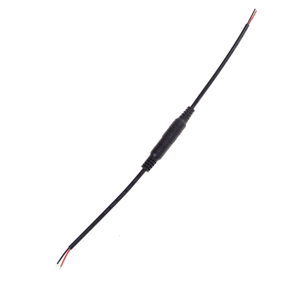 5/10pcs 12V DC Power Plug Male And Female DC Connector Cable 5.5X2.1mm With Cord Adapter Cable For Led Strip Pigtail Plug Wire