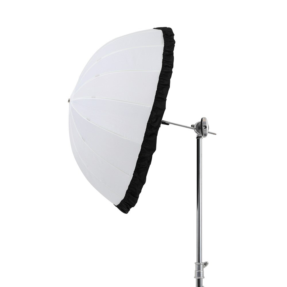 Godox UB-85D 85cm bianco parabolico riflettente trasparente morbido ombrello Studio luce ombrello con nero argento diffusore di copertura