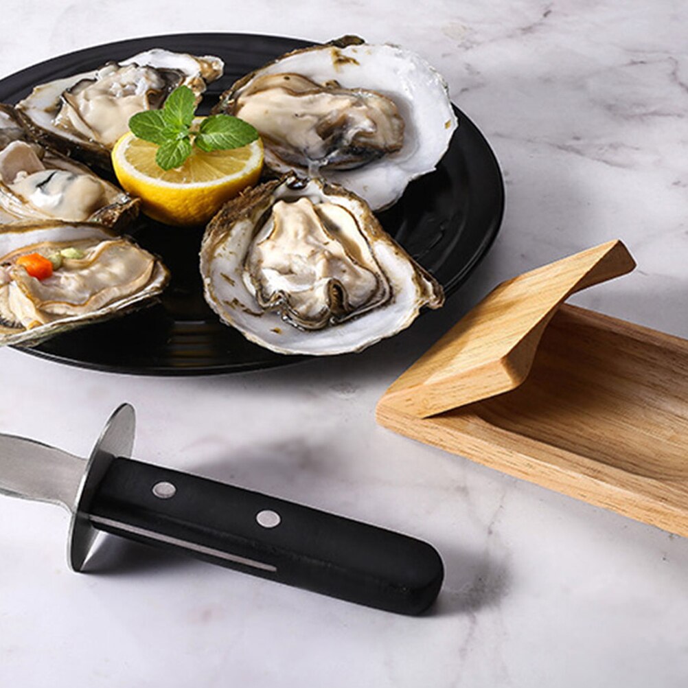 1 Set/9pcs Oyster Cutter Seafood Shell Shucking Opener Oyster Shucker with Forks