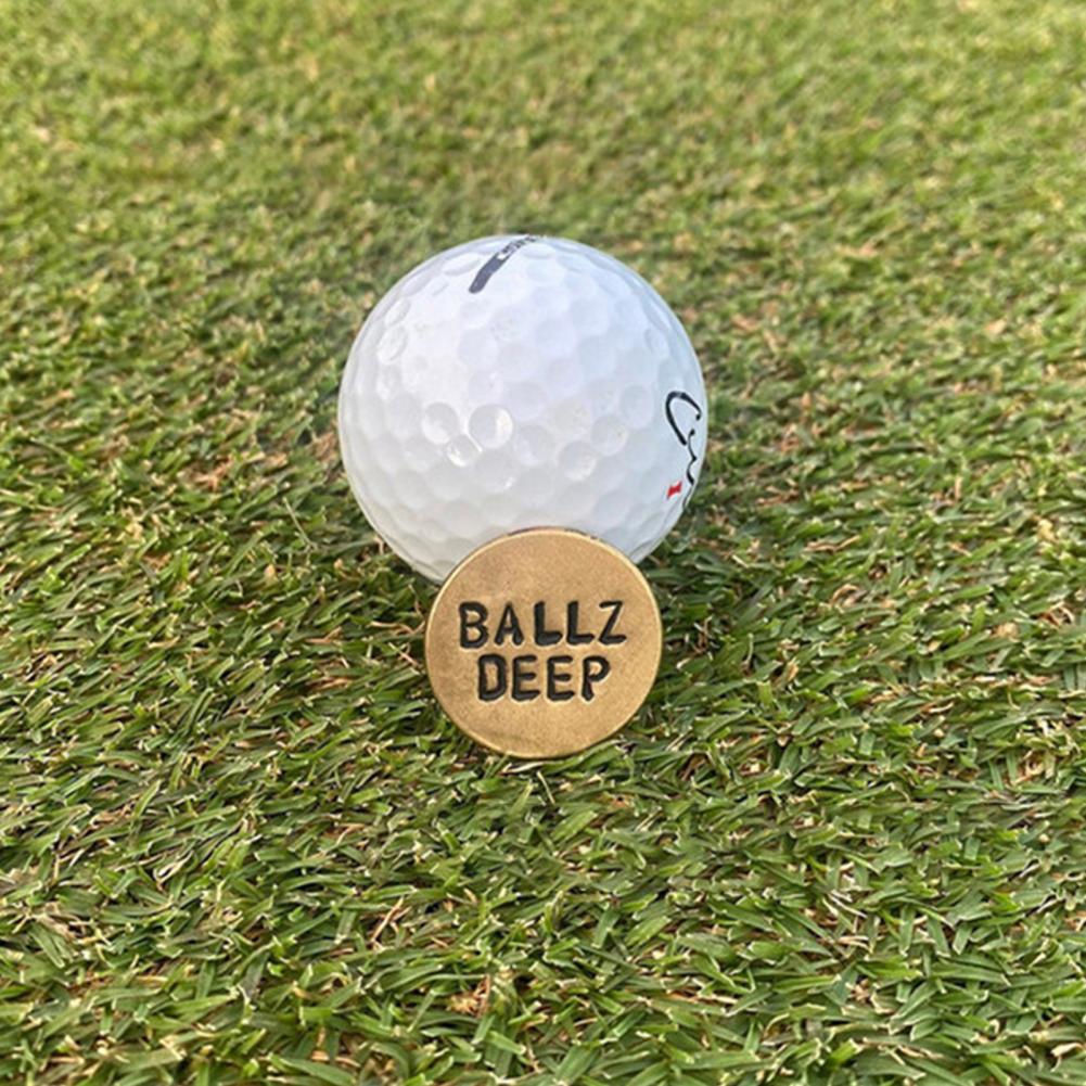 Golf Ball Markers Alloy Golf Cap Marker Easily Use Lightweight High Strength Golf Cap Marker
