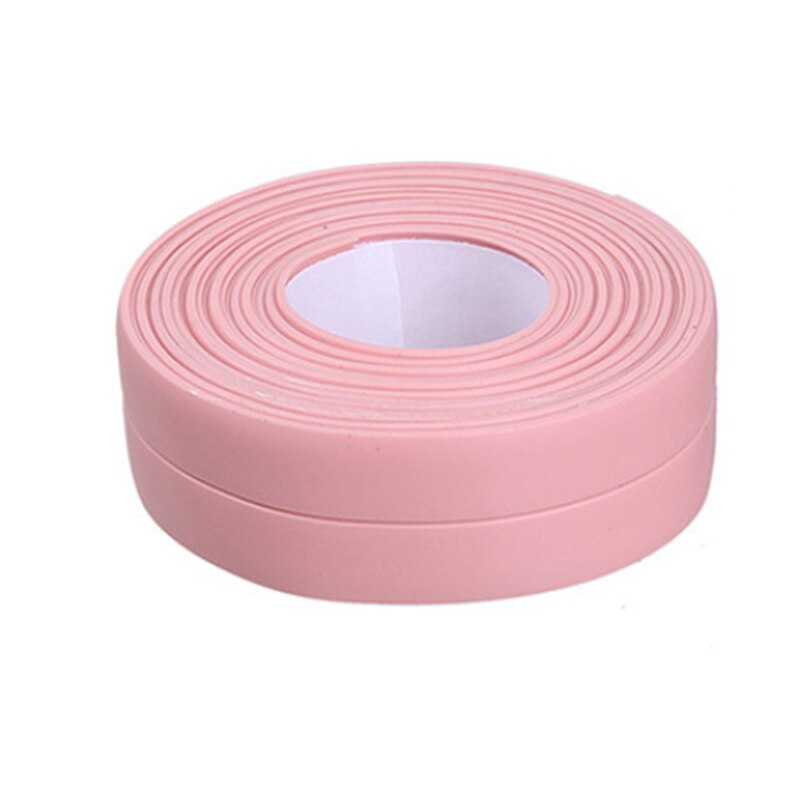 Bathroom Kitchen Shower Water Proof Mould Proof Tape Sink Bath Sealing Strip Tape Self Adhesive Waterproof Adhesive Plaster: 08  2.2cm