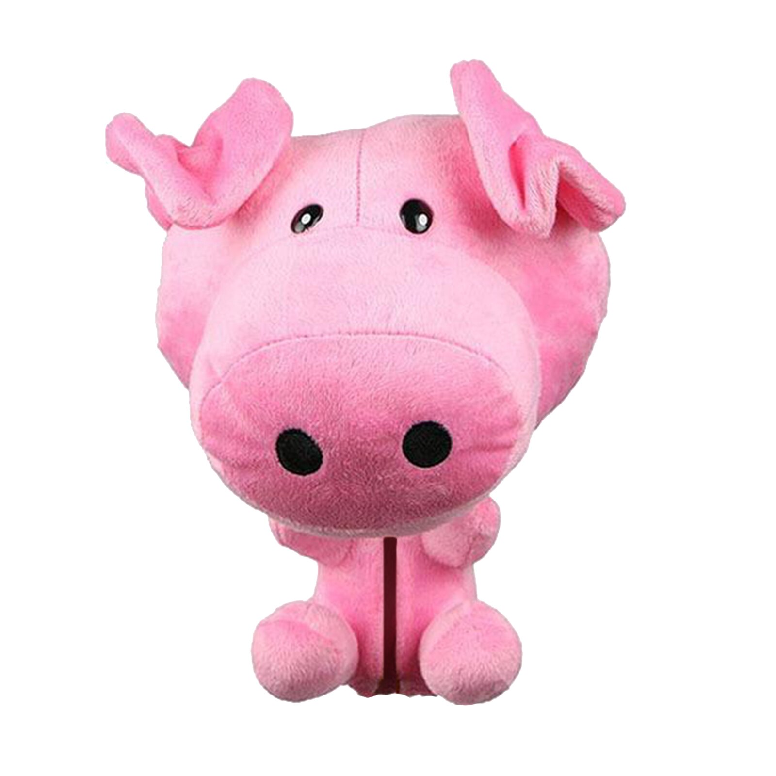 Pink Pig Golf Club Cover Golf Driver Headcover Funny Animal Driver Cover Protector for 460cc Driver Outdoor Sports