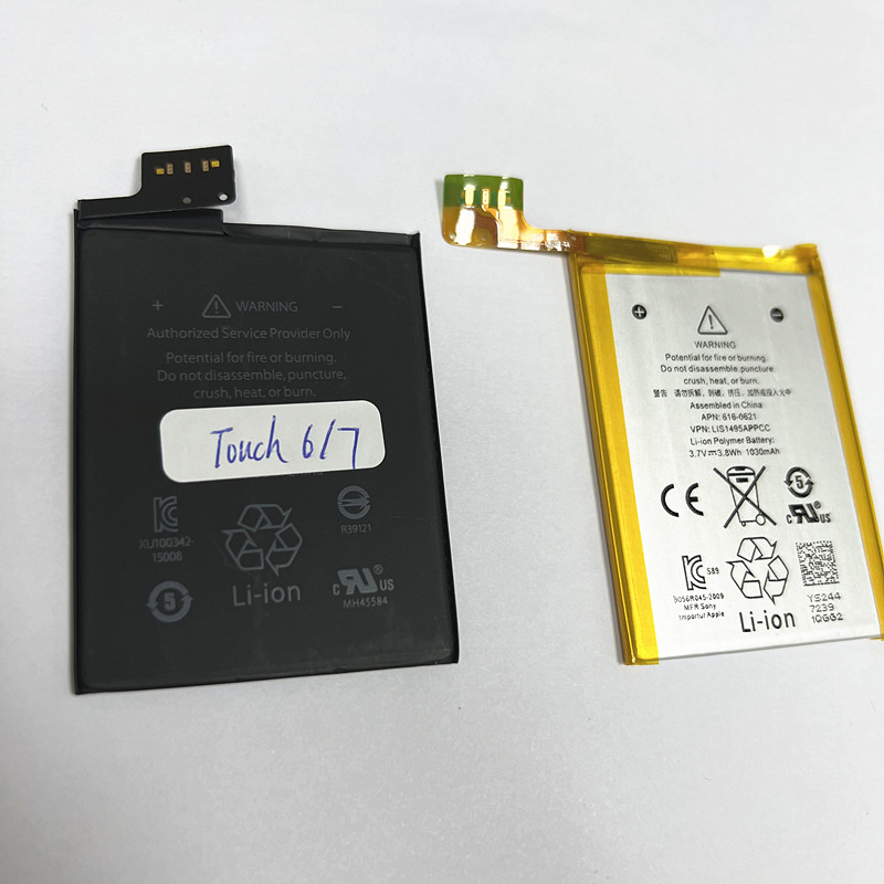 Batería de repuesto para iPod Touch 7 6 4 5 Touch6 Touc5 Touch7 batería A2178 A1421 A1509 A1367 A1574 A1641 batería recargable