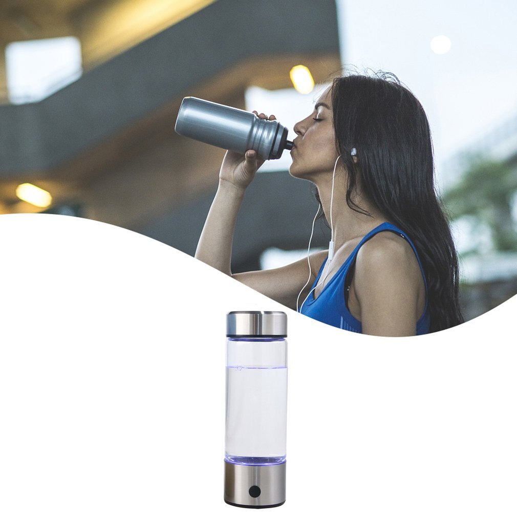 Hydrogen Rich Water Cup Healthy Glass Cup Japanese Water Ionizer Cup Hydrogen Water Generator Super Antioxidant