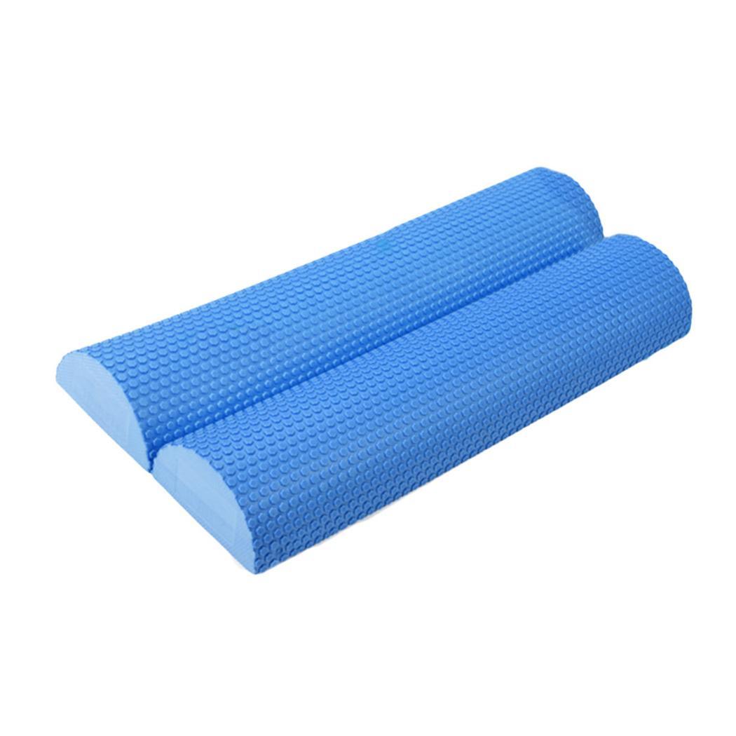 Half Ronde Foam Roller Massage Yoga 30 cm Gemaakt door EVA schuim, lichtgewicht, zeer zacht. Pilates Fitness Apparatuur