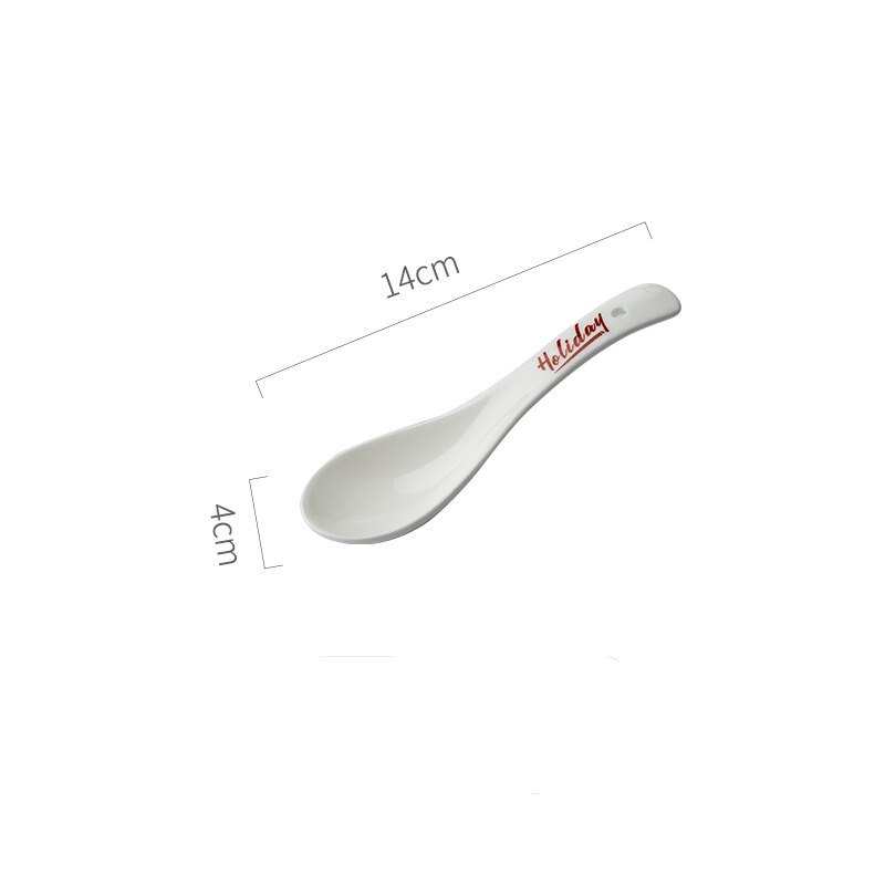 Marble Ceramic Tableware Dinner Plate Dishes Luxury Plate Dinnerware Kitchen Plate Tableware Set: Spoon