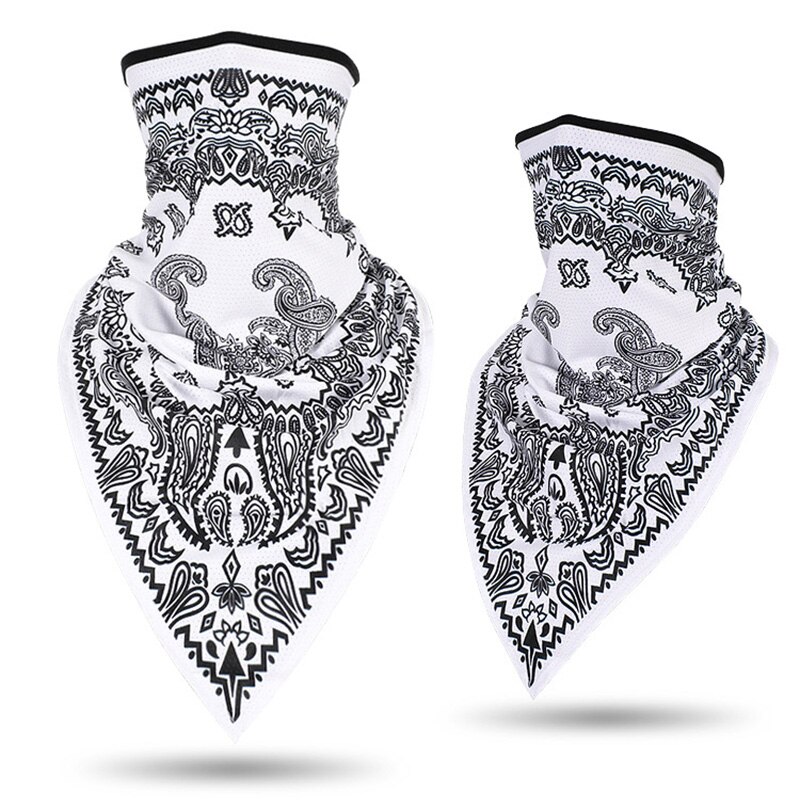 Face Cover Biker Ski Motorcycle Helmet Neck Cover Sport Bandana Outdoor Cycling Best Price: White