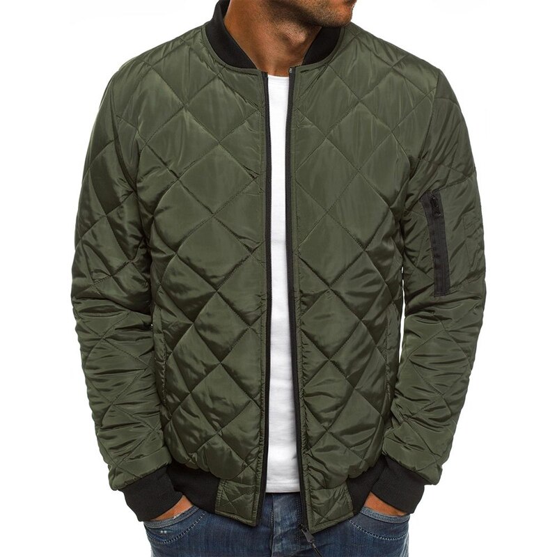 Miesten lämmin takki vankka lingge mokkanahka puuvilla klassinen takki vetoketju kevyt ulkoilu timanttitakki slim fit softshell trench takki