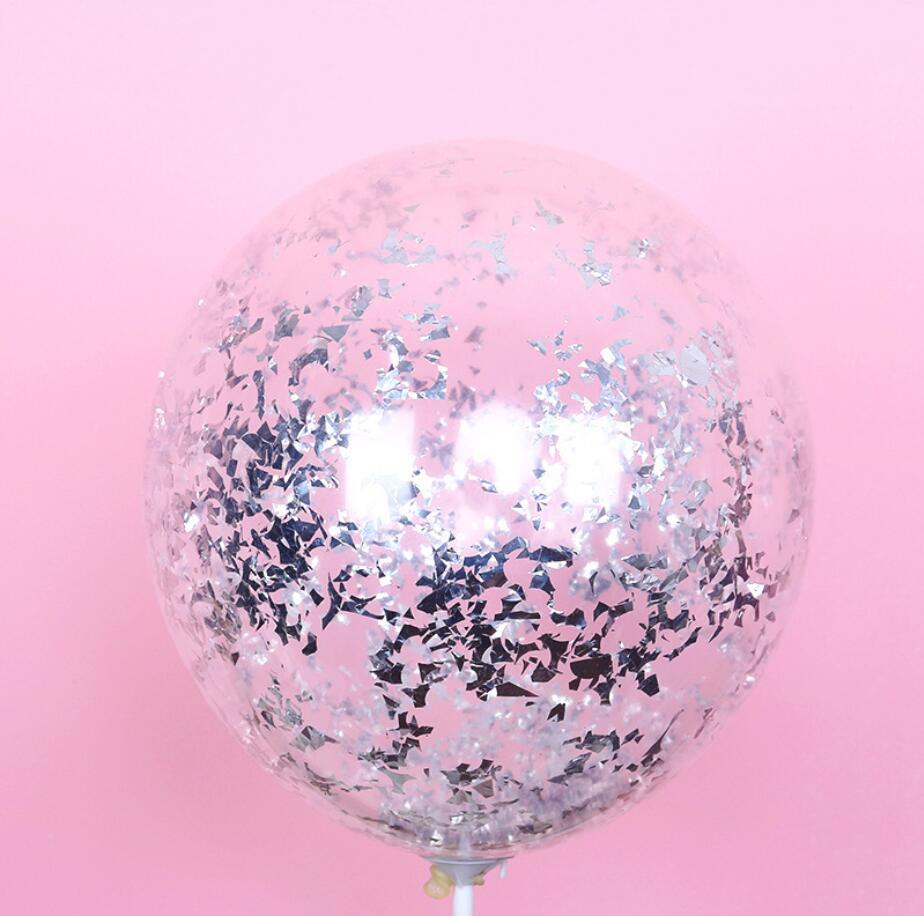 Dessin animé chapeau 5 pièces/lot ballons clairs or étoile feuille confettis ballons transparents décorations de fête dessin animé chapeau: 8
