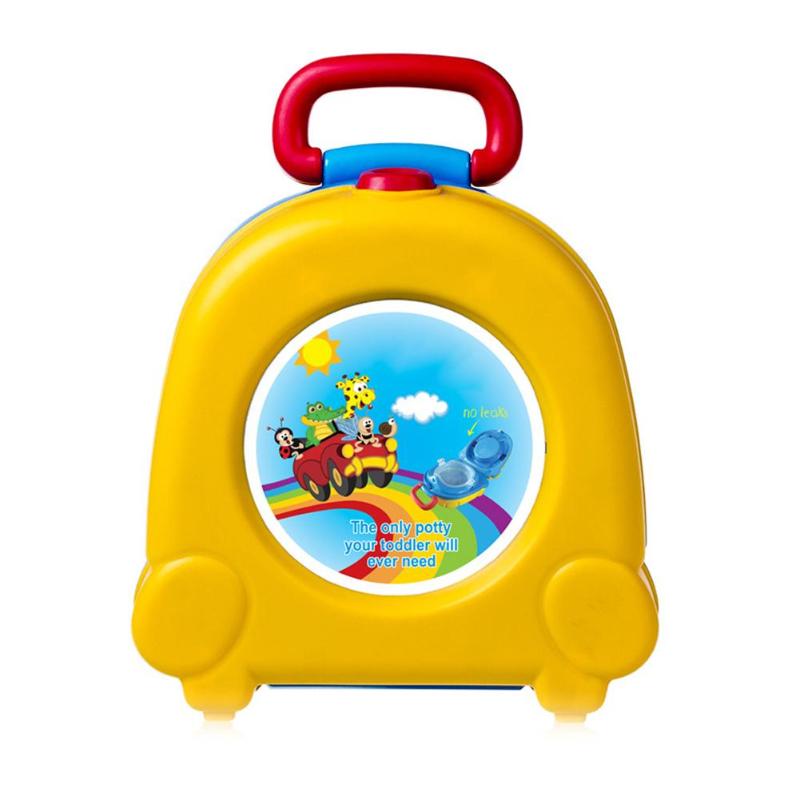Kids Toilet Training Seat Folding Baby Potty Infant With Adjustable Baby Ladder Toilet ladder Folding Seat Toilet 1-7Y