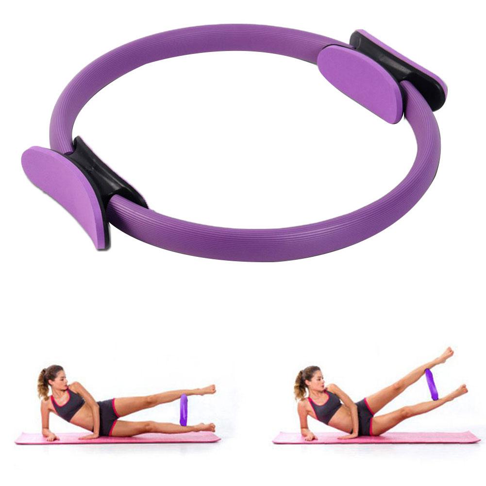 Yoga cirkel pilates sport magisk ring kvinder gymnastik aerob træning fitness strækmodstand ring tilbehør
