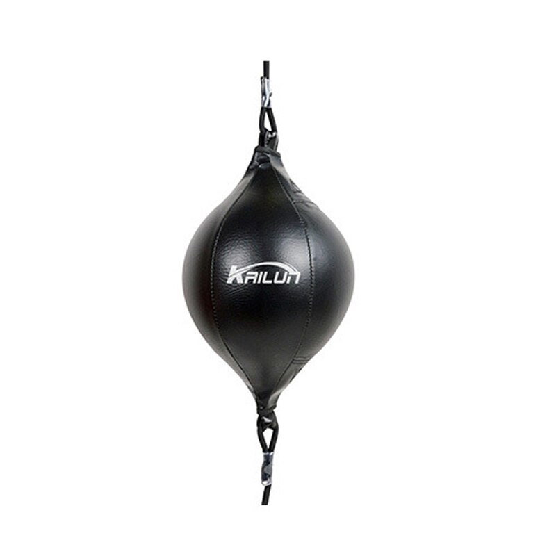 PU Leather Boxing Punching Bag Pear Boxing Bag Inflatable Boxing Speed Bag Double End Training Reflex Speed Balls: D