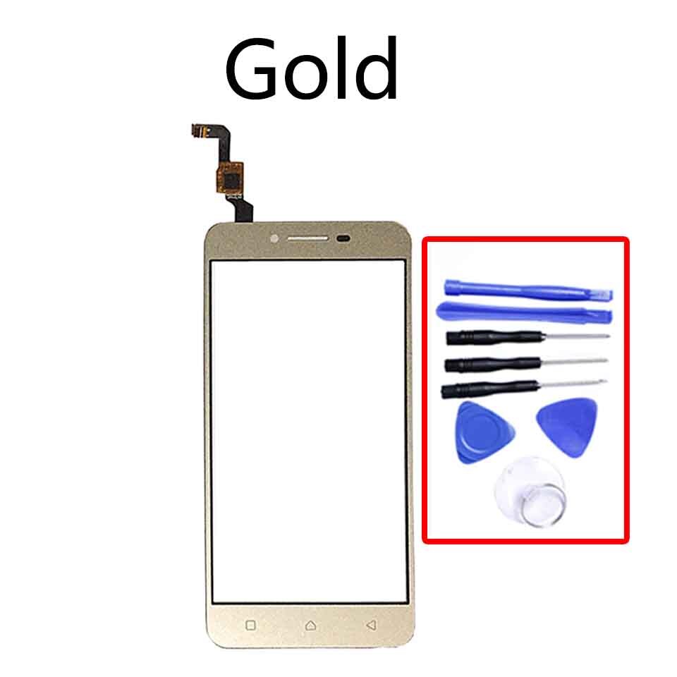 Écran tactile LCD pour Lenovo Vibe K5 Plus A6020 A6020a40 A6020a46, panneau avant en verre: Gold-With tool