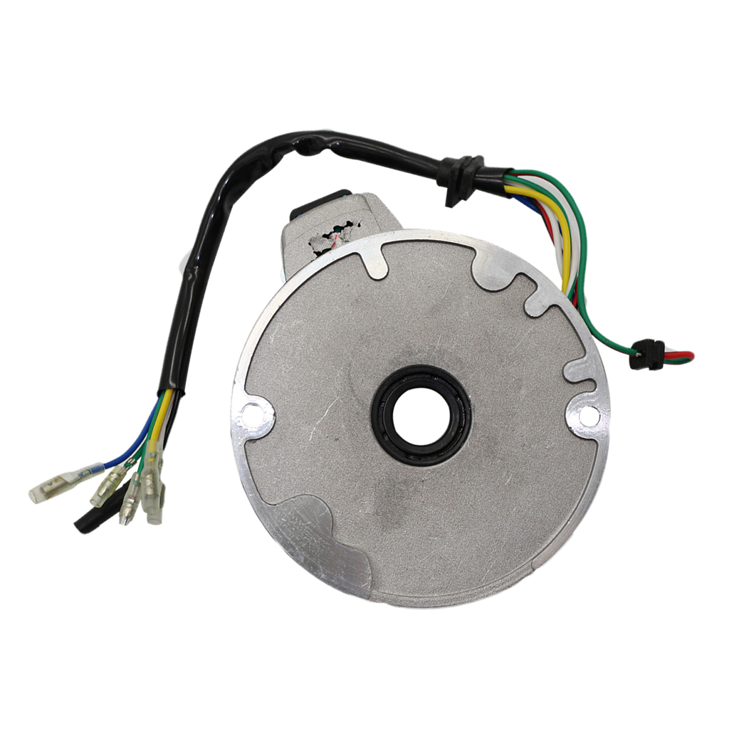 Conjunto de bobina de encendido Magneto para motocicleta de 2 polos para JH70 90 110CC