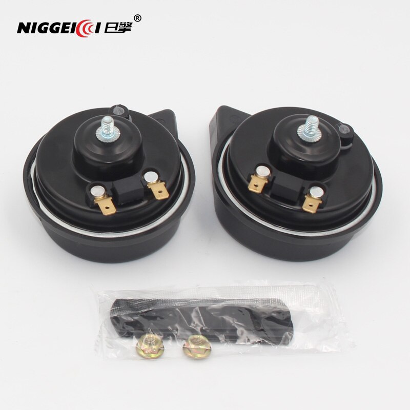 The sound of motorcycle horn is loud and bright, and the installation is convenient. 12V is greater than or equal to 105dB