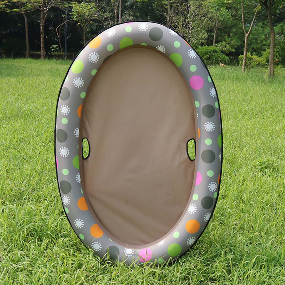 Flotador de seguridad inflable portátil para piscina de perro, círculo hinchable para nadar, cama de agua para mascotas, juguetes de piscina para perros y mascotas, juguete de playa para agua