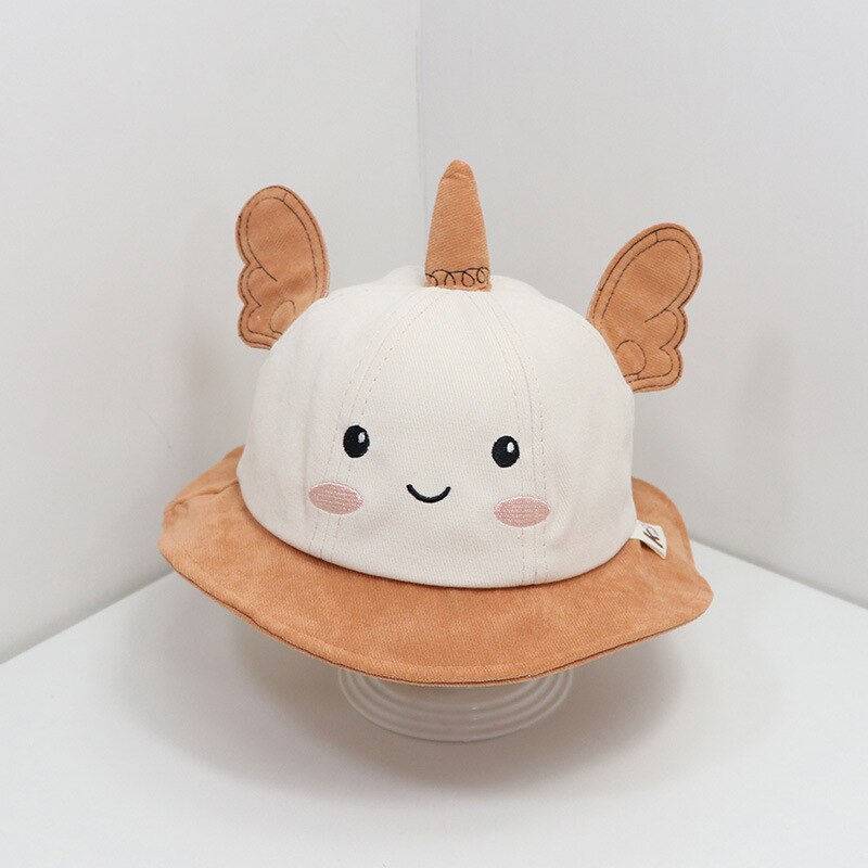 Peuter wintermuts cartoon hert baby mutsen herfst baby jongen muts kinderen meisje emmer pet baby peuter mutsen kinderen kerst: B-4
