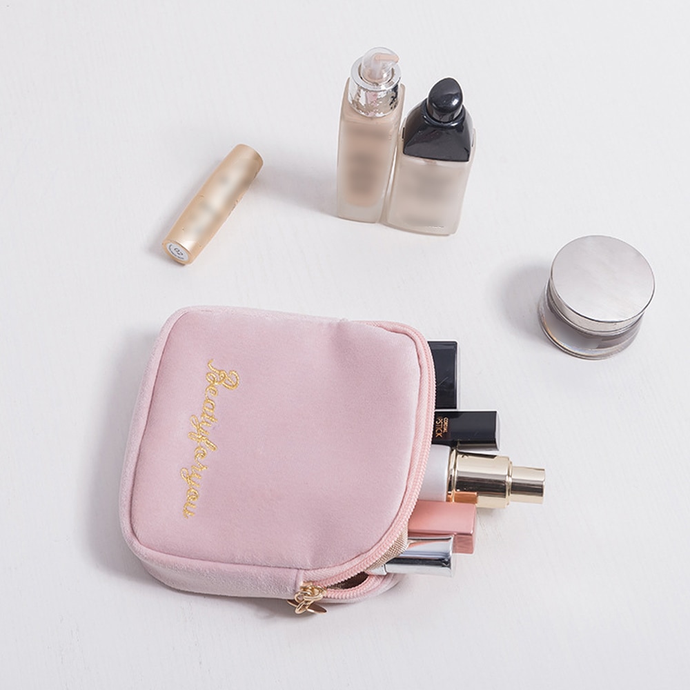 Sanitary Napkin Storage Bag Canvas Pad Makeup Bag Coin Purse Jewelry Organizer Credit Card Pouch Case Tampon Packaging