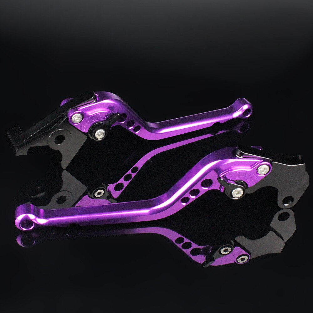 For FB Mondial Pagani 300 125 HPS 125 300 HPS125 HPS300 Motorcycle Accessories CNC Aluminum Adjustable Brake Clutch Levers: 177mm Purple