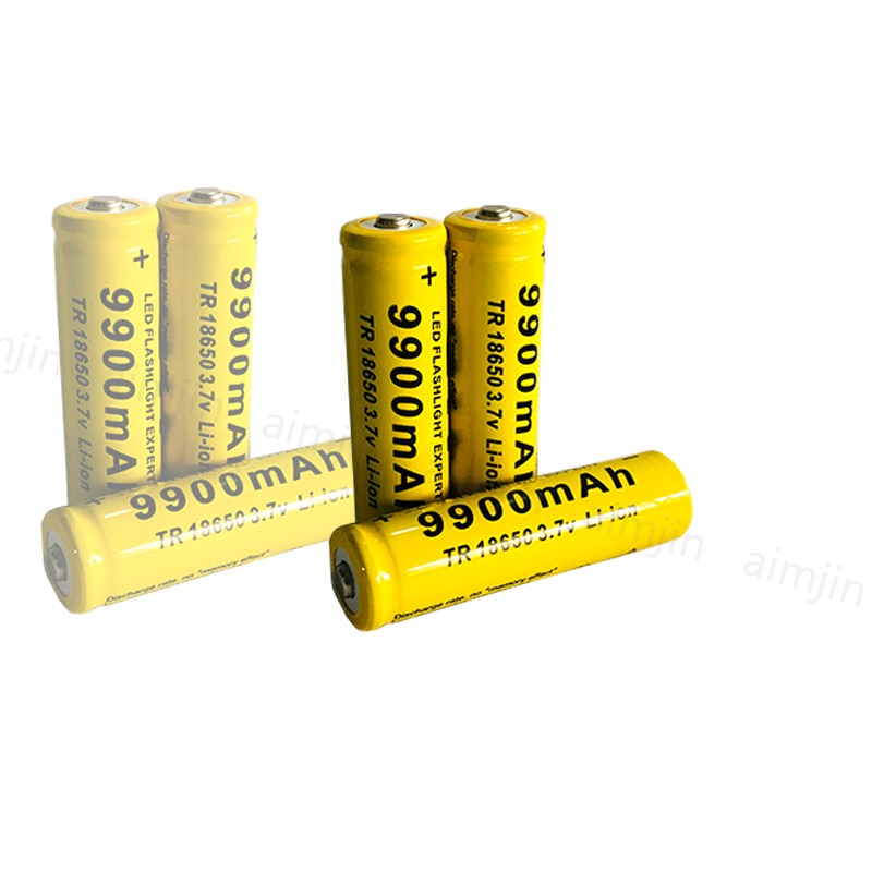.Batería de iones de litio GTF 18650 For Original, linterna recargable 18650, 3,7 V, 9900 MAH For para Linterna + cargador