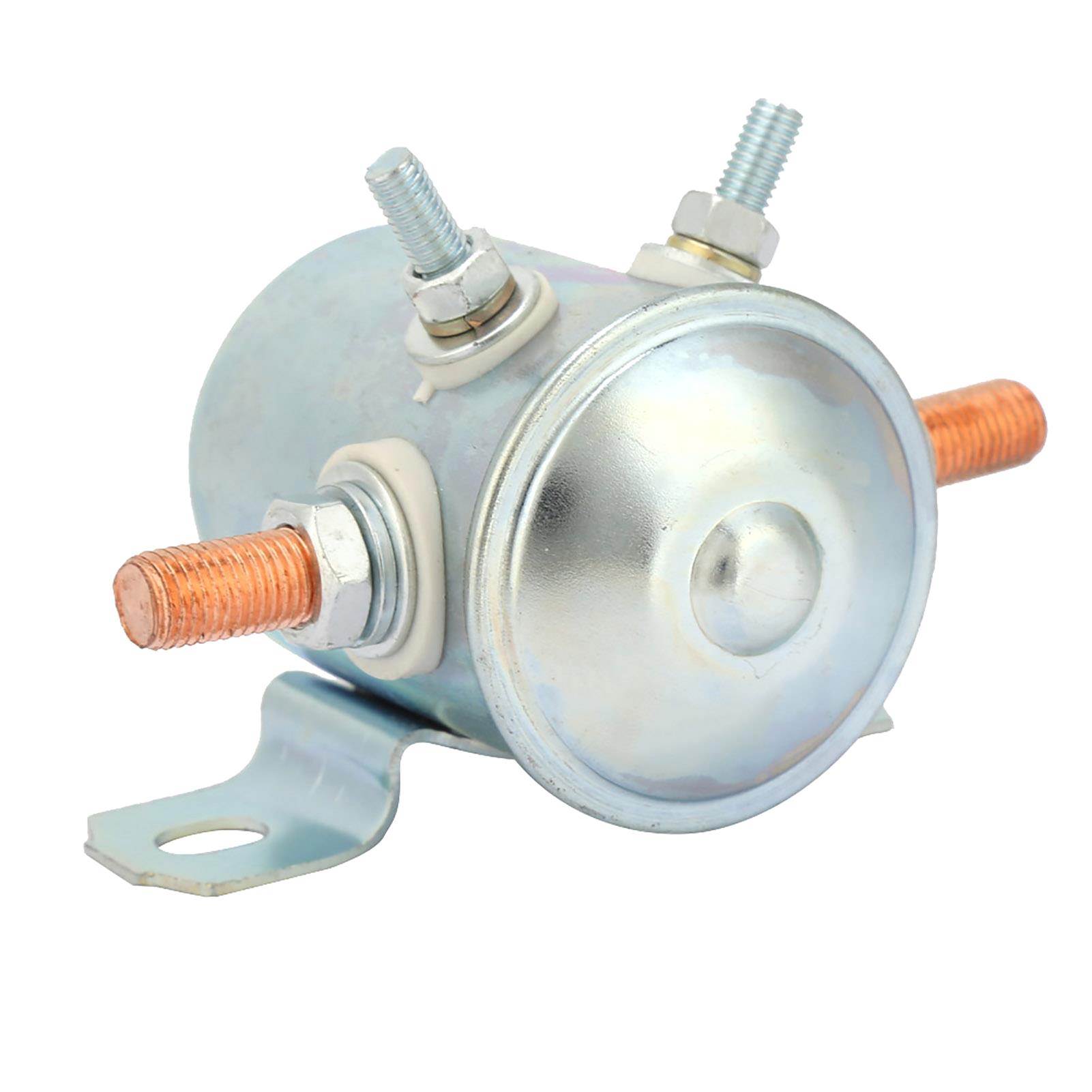 12v 4- polet isolator solenoidrelé til vogner vinsj marine kontinuerlig drift solenoidsett