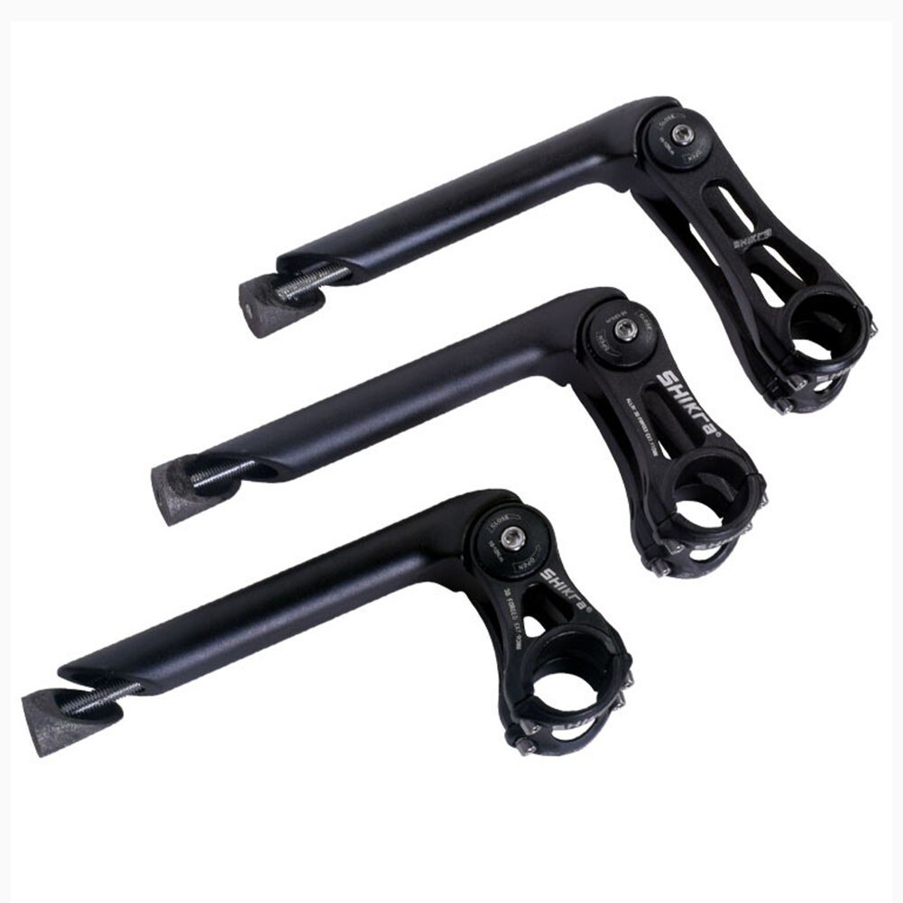Bicycle Adjustable Angle Stem Quill Stem MTB Road Raise Handlebar 60 80 110mm Front Fork Adapter Bike Part Cycling Accessory