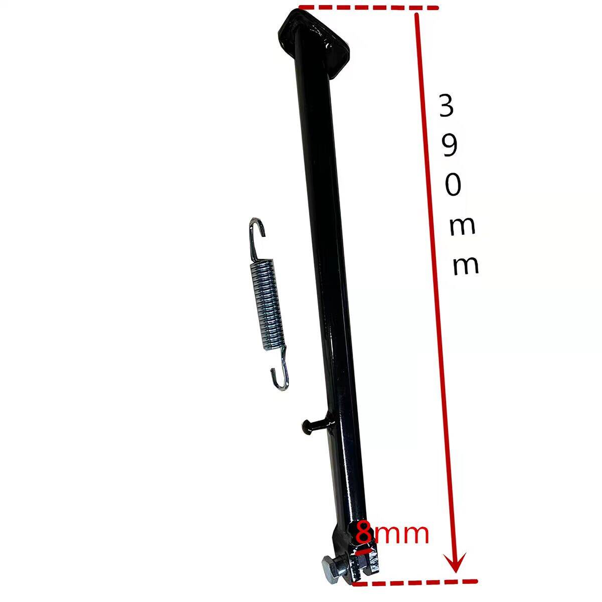 1PC Motocross Side Bracket Support Frame 36cm or 39cm Extended Type Black Bracket & Spring universal Screw Electric Car CQR250: Dark Grey