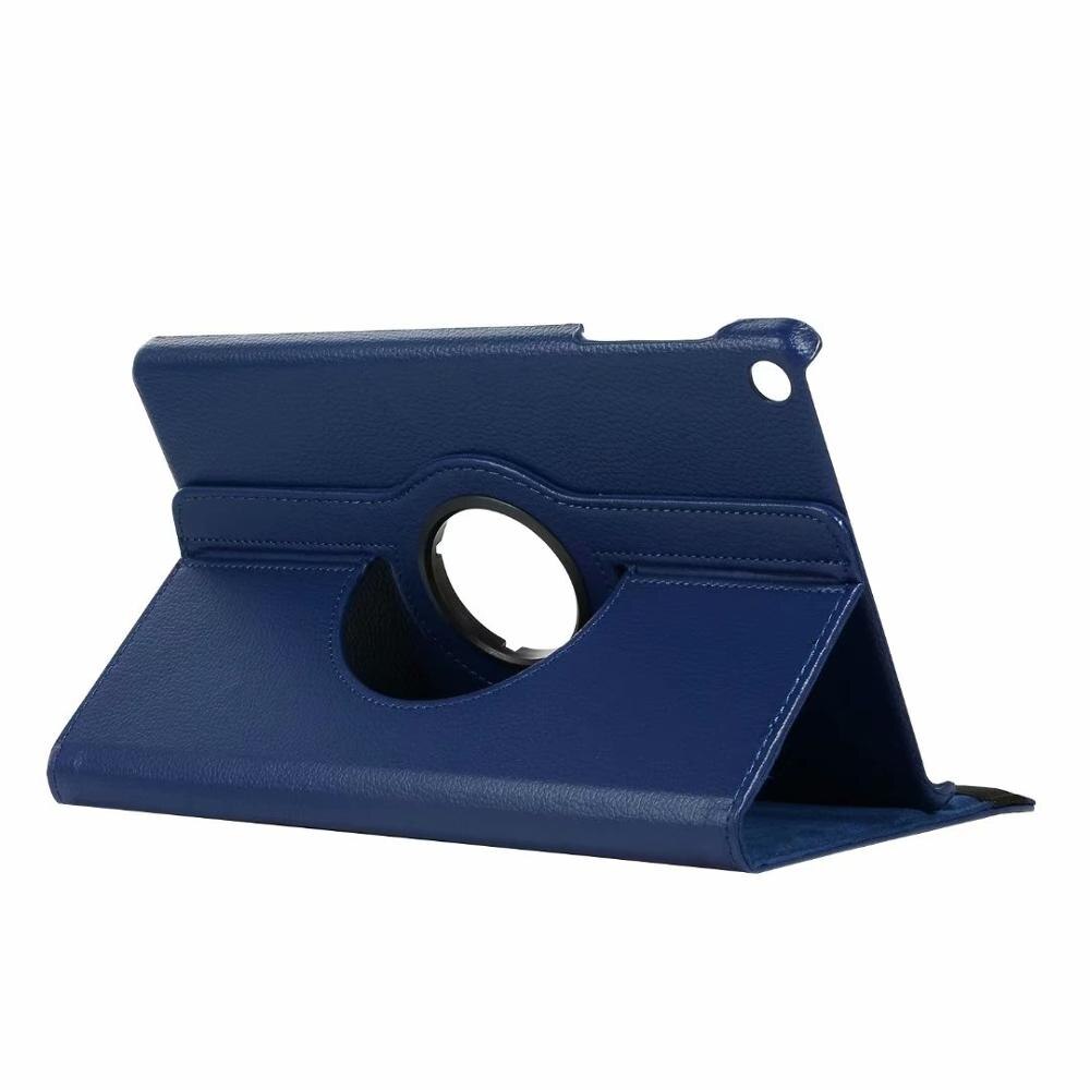 360 Rotating Case for Samsung Galaxy Tab A 10.1 T510 T515 Stand PU Leather Cover for SM-T510 SM-T515 10.1inch case+film+pen