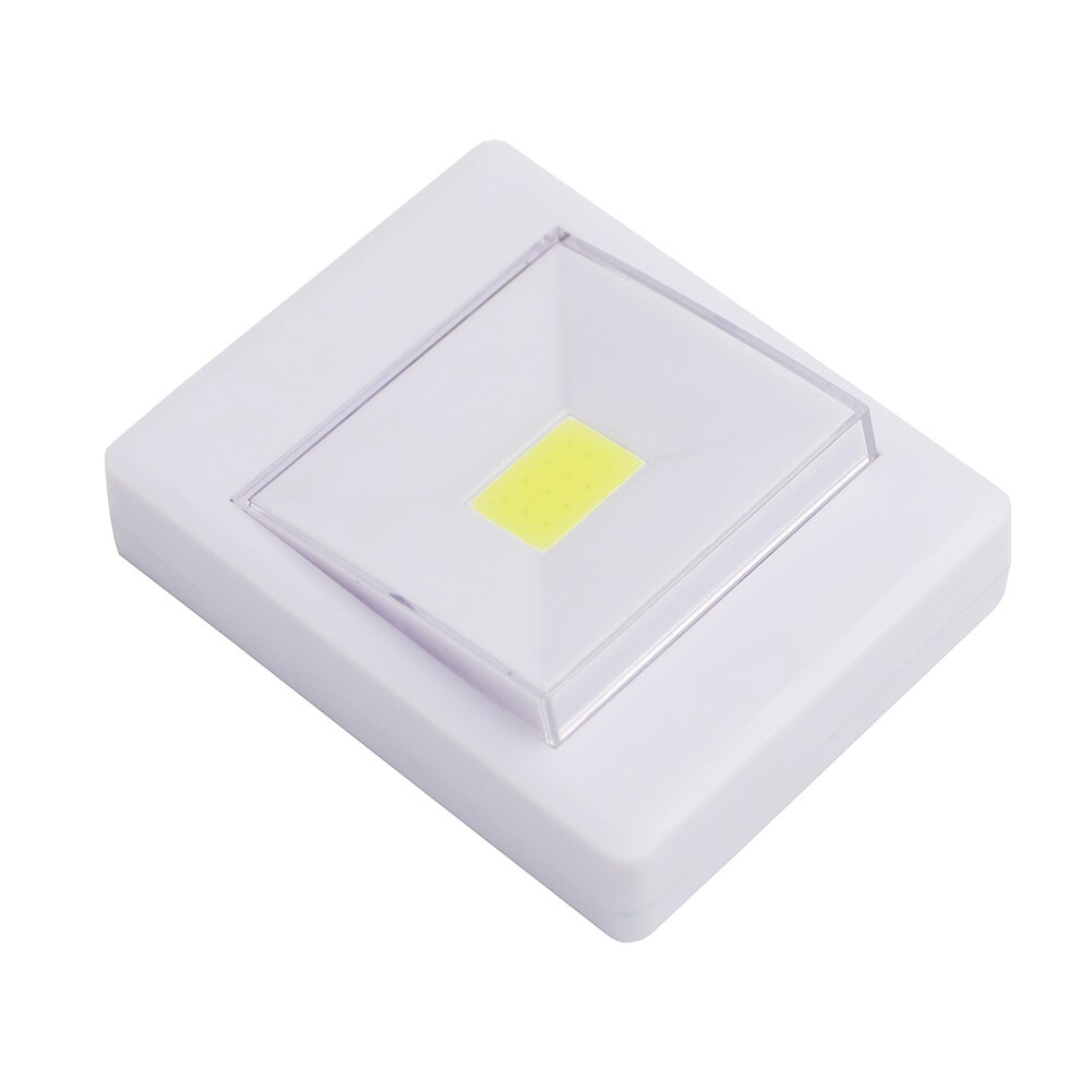3/6/9/12 Pack 4*AAA Battery Operated Cordless Night Light COB LED Wall Switch Wireless Garage Cabinet Lamp Closet Light