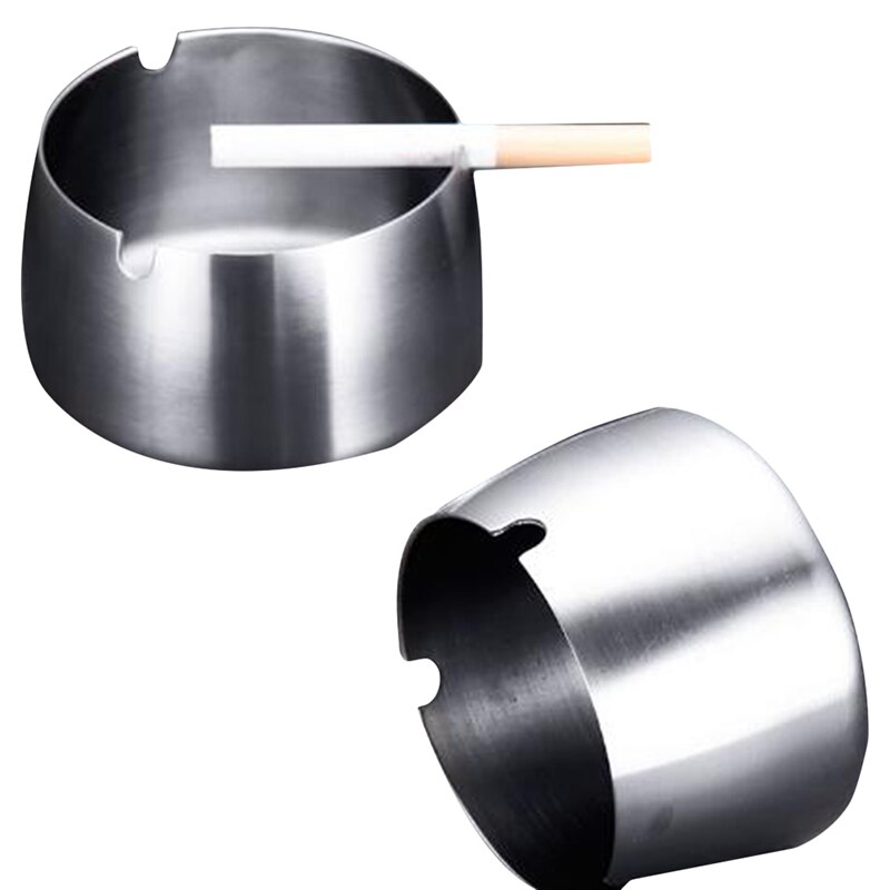 Roestvrijstalen asbak windasbak tuin terras balkon anti-val huishoudelijke asbak